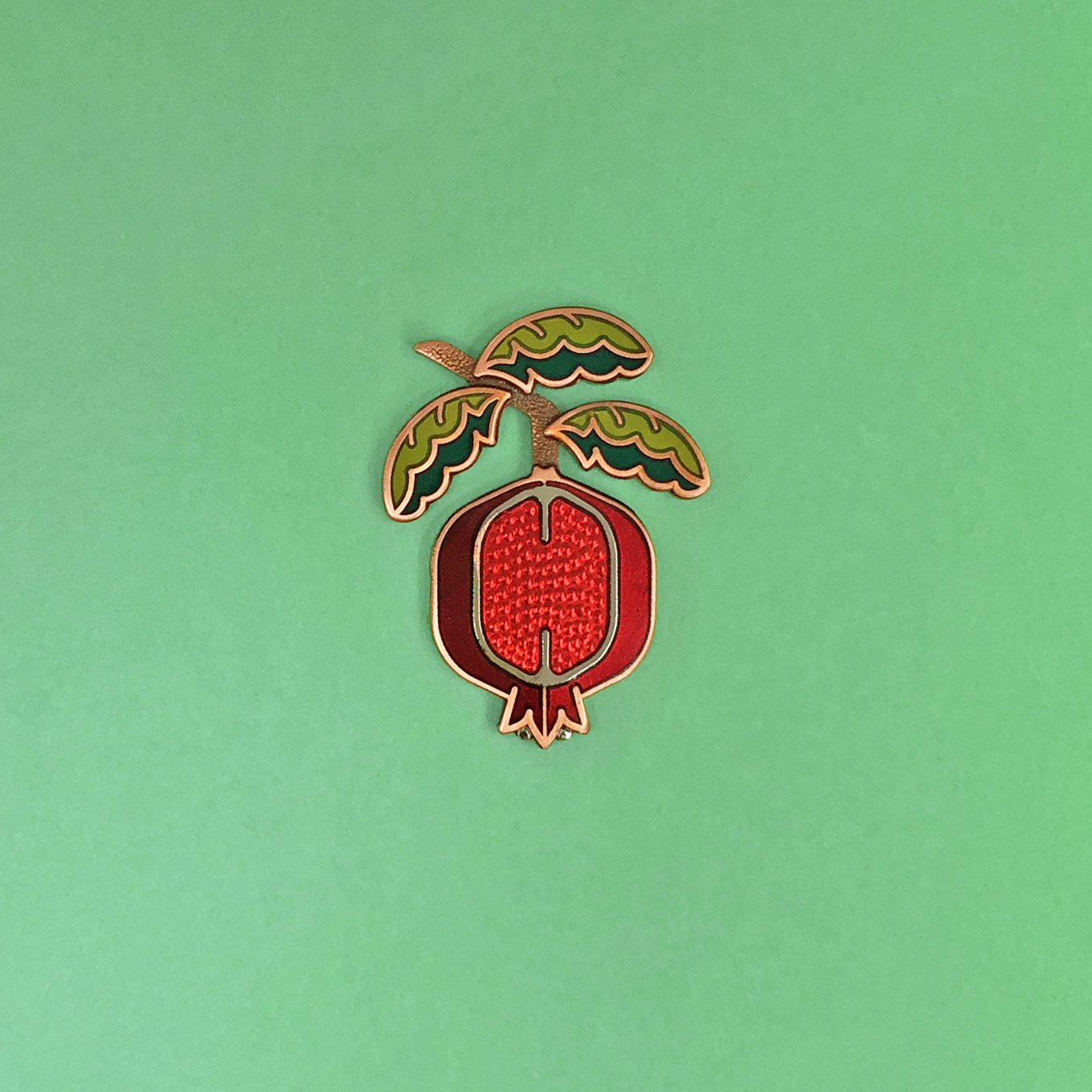Pomegranate Enamel Pin