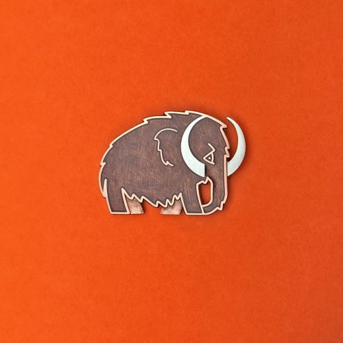 Woolly Mammoth Enamel Pin