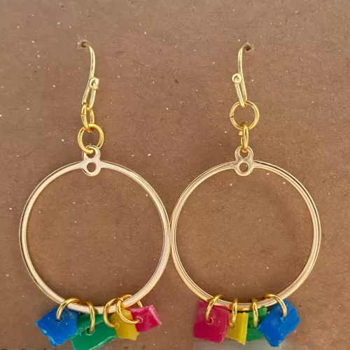 gold-hoop-rainbow-earrings-sustainable